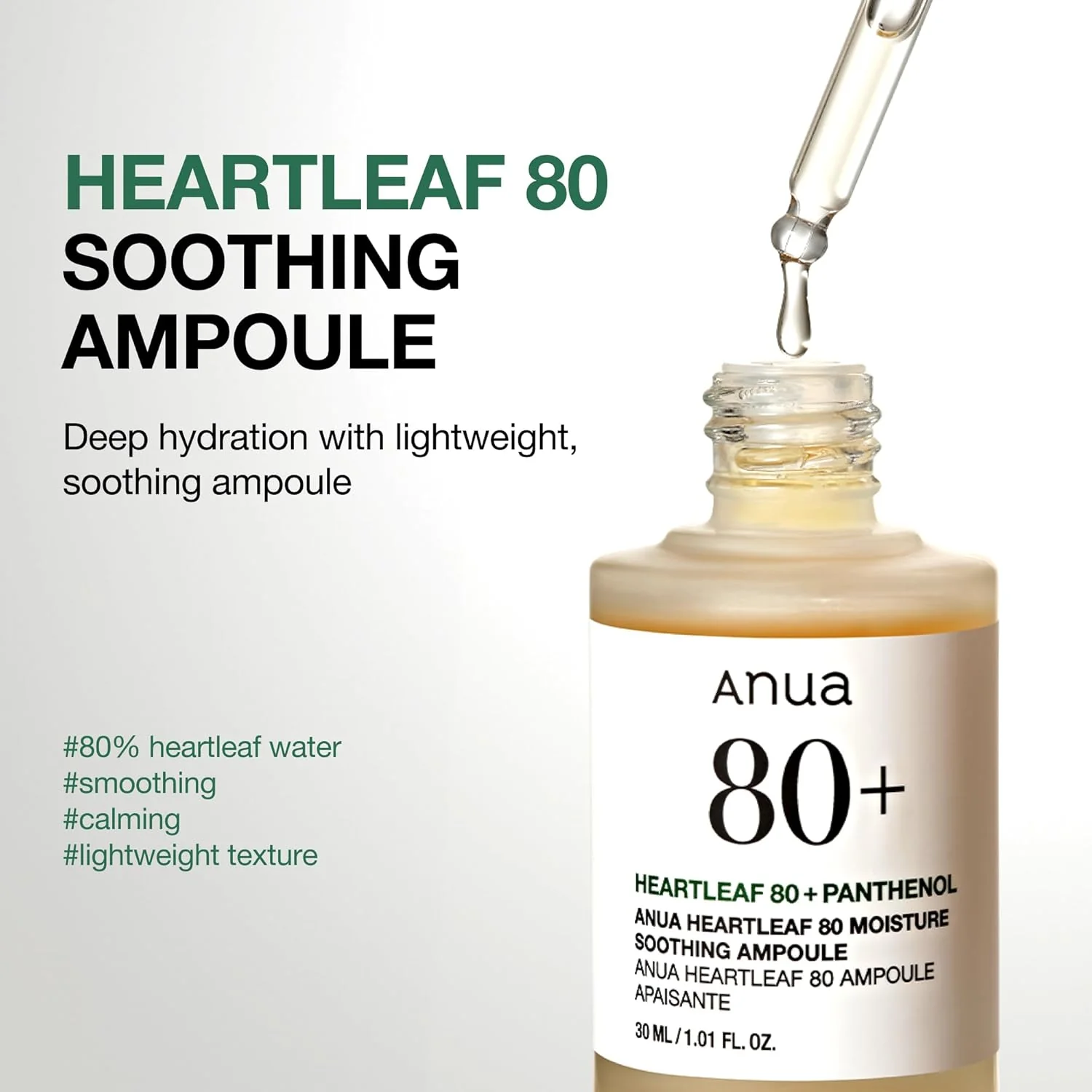 Anua Heartleaf 80% Soothing Ampoule - Image 3