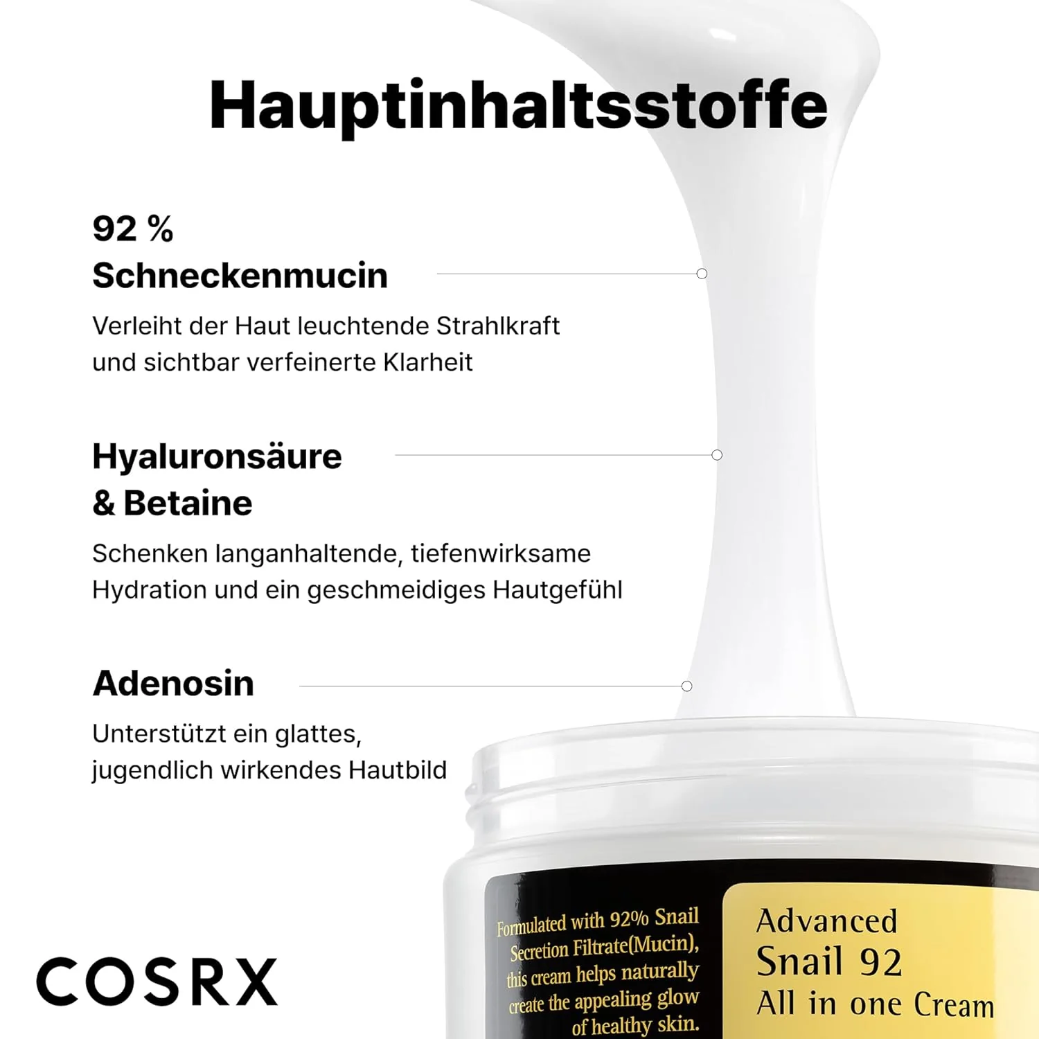 COSRX Advanced Snail 92 All in one Cream - Image 6