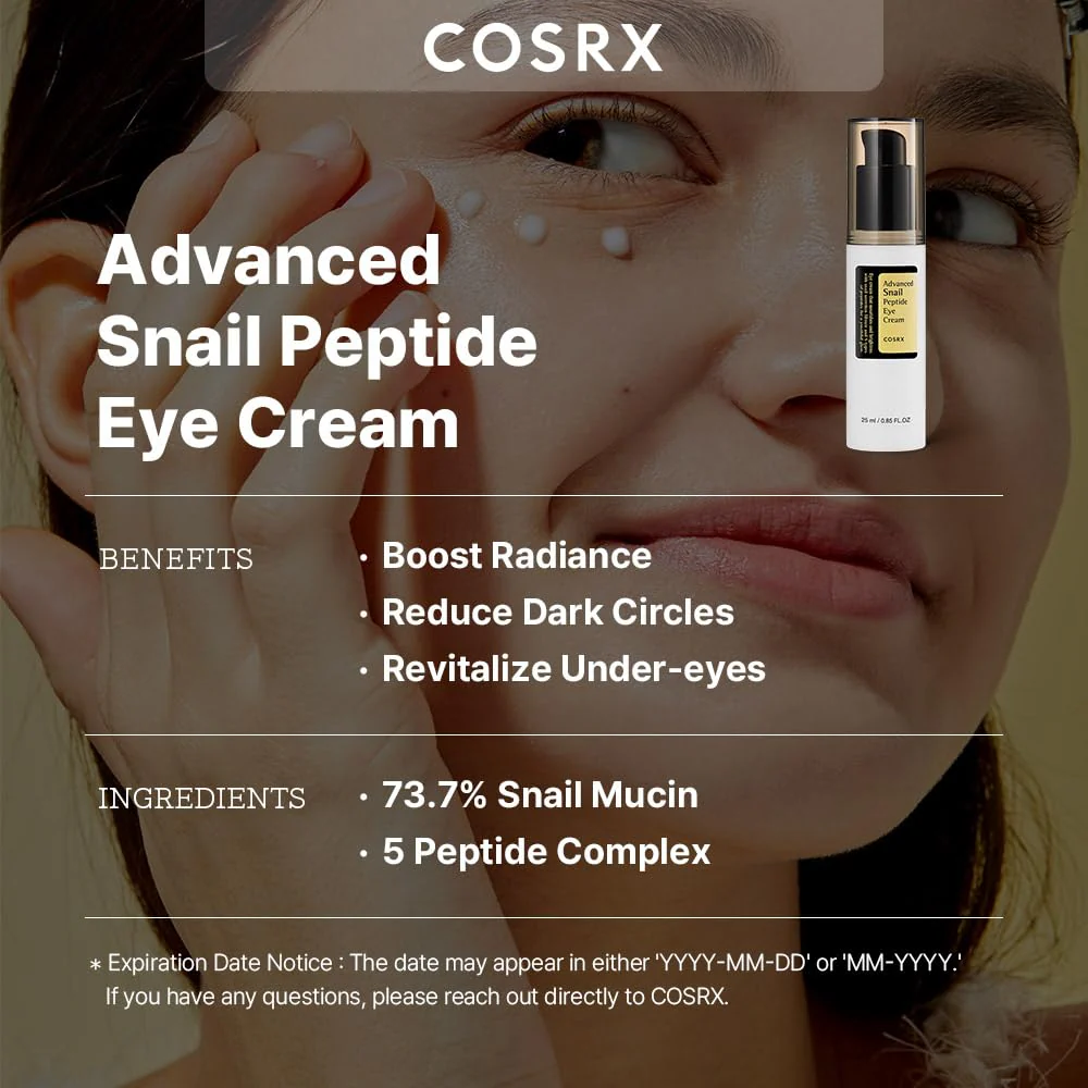 COSRX Advanced Snail Peptide Eye Cream - Image 2