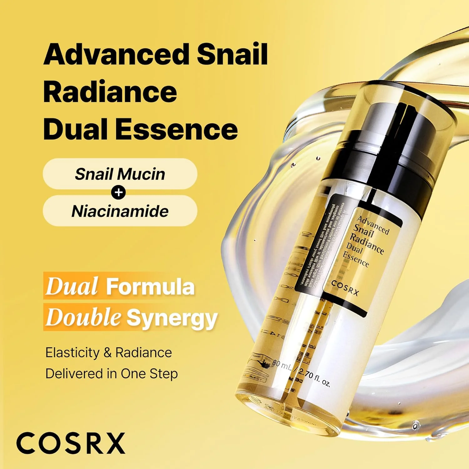 COSRX Advanced Snail Radiance Dual Essence - Image 4