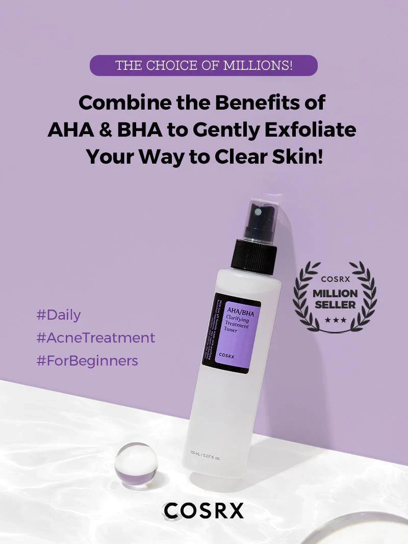 COSRX AHA/ BHA Clarifying Treatment Toner - Image 3