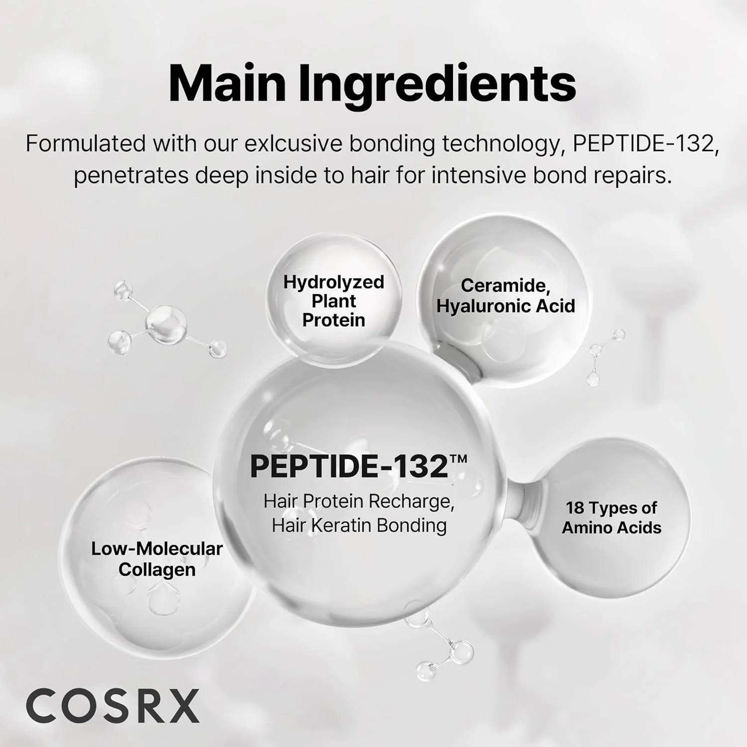 COSRX PEPTIDE 132 Haar Bond Repair Treatment - Image 4