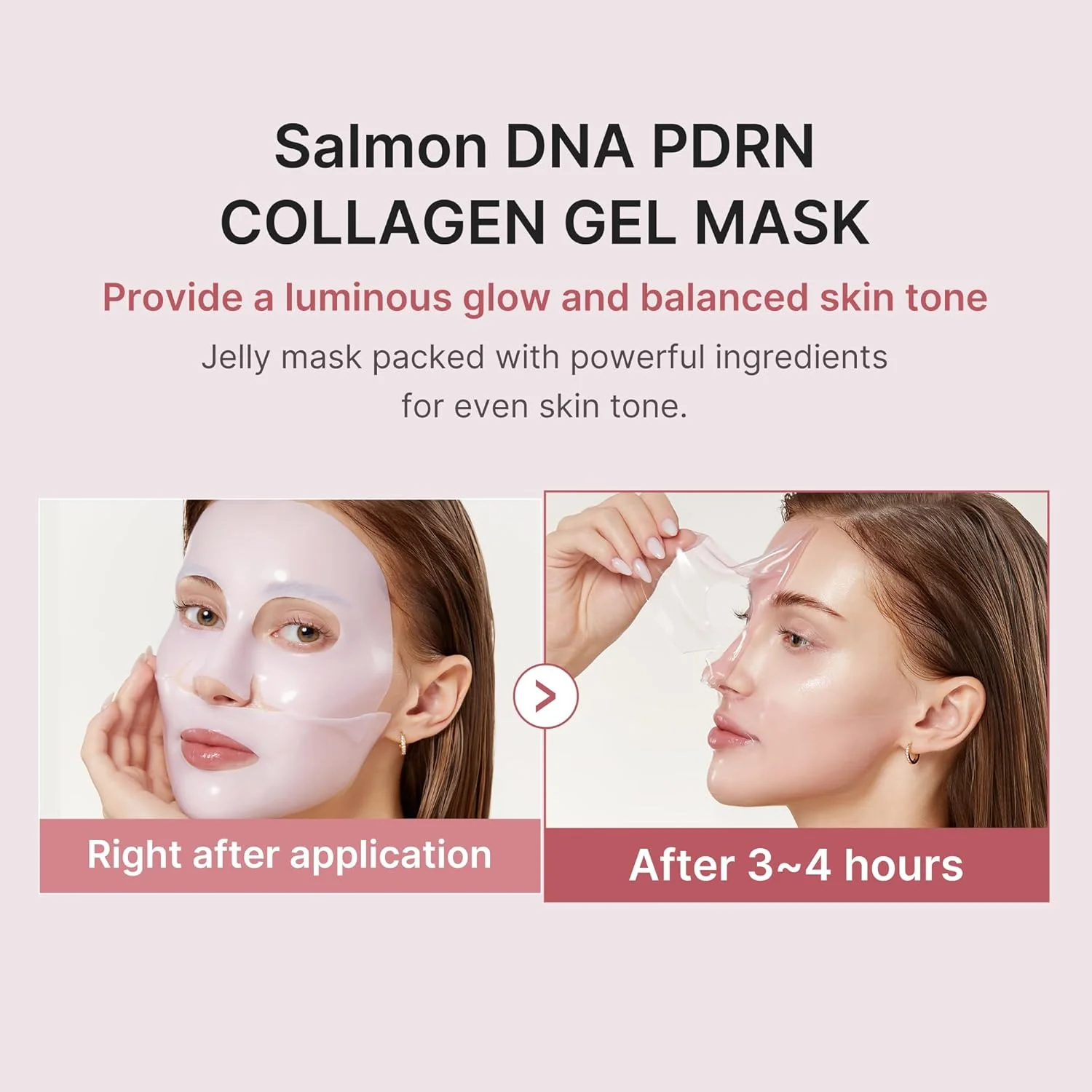 Medicube PDRN Pink Collagen Gel Maske 28 g - Image 3