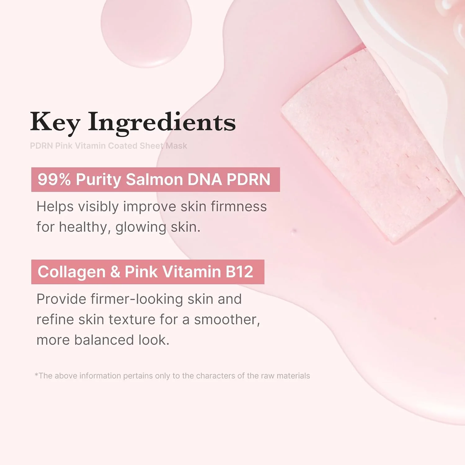 medicube Salmon DNA PDRN Pink Vita Coating Maske 22g - Image 4