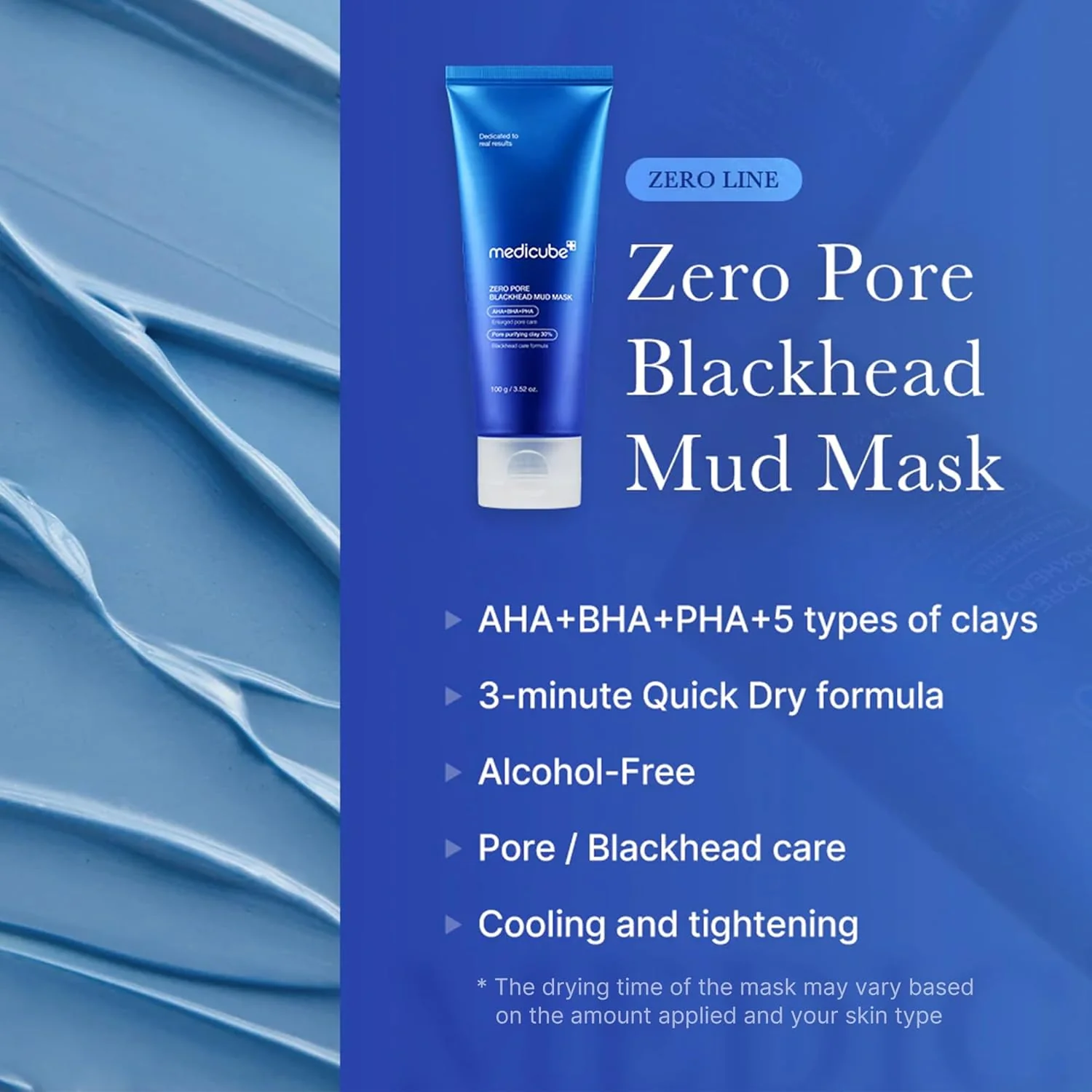 medicube Zero Pore Blackhead Mud Mask - Image 5