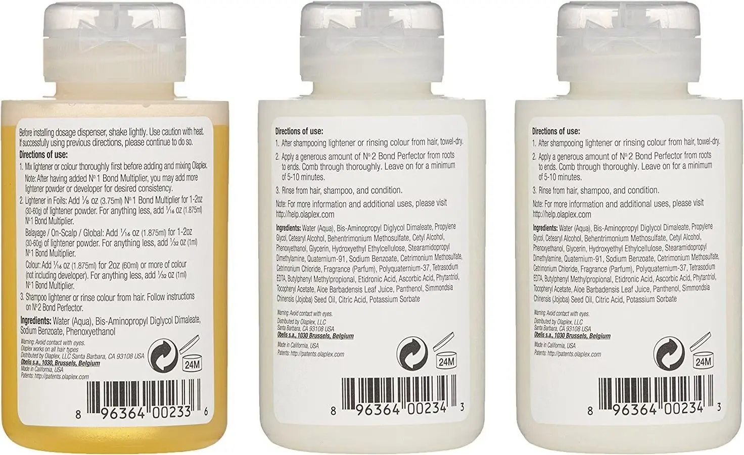Olaplex Traveling Stylist Kit (100ml - No.1 + 2x No2) - Image 3
