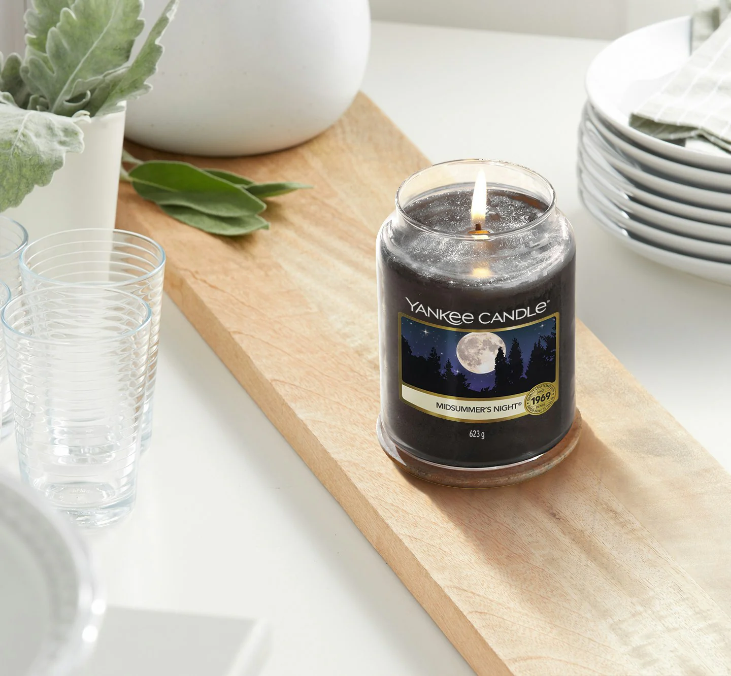 Yankee Candle Midsummer's Night 623g - Image 3